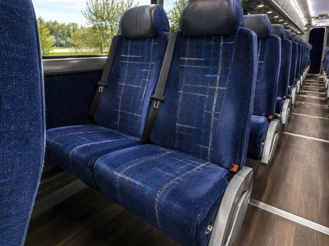 lagrange charter bus interior